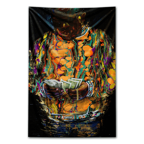 Wall Tapestry "Rolling Paper"