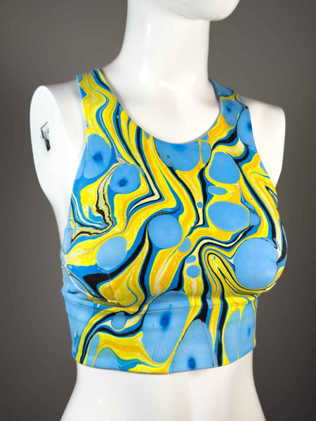 Size 4 LuluLemon Wunder Train Long-Line Bra (1)