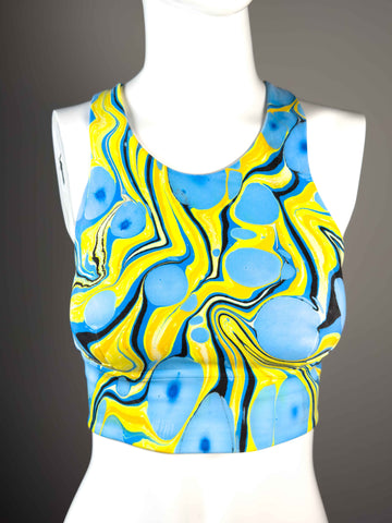 Size 4 LuluLemon Wunder Train Long-Line Bra (1)