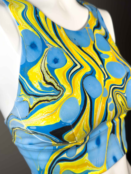 Size 4 LuluLemon Wunder Train Long-Line Bra (1)