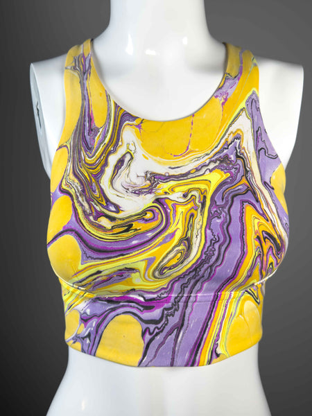 Size 4 LuluLemon Wunder Train Long-Line Bra (2)