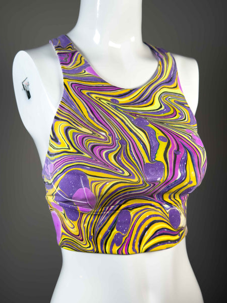 Size 4 LuluLemon Wunder Train Long-Line Bra (3)