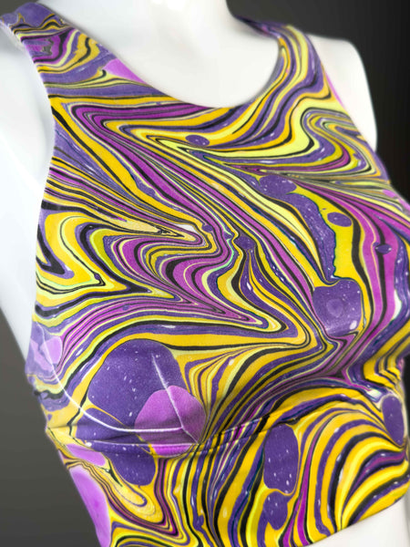 Size 4 LuluLemon Wunder Train Long-Line Bra (3)