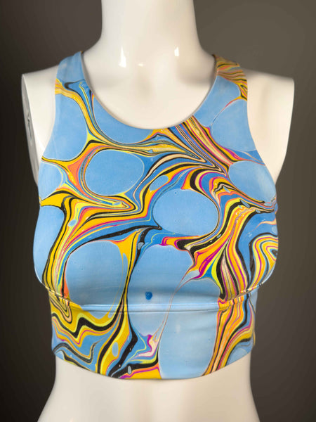 Size 4 LuluLemon Wunder Train Long-Line Bra (6)