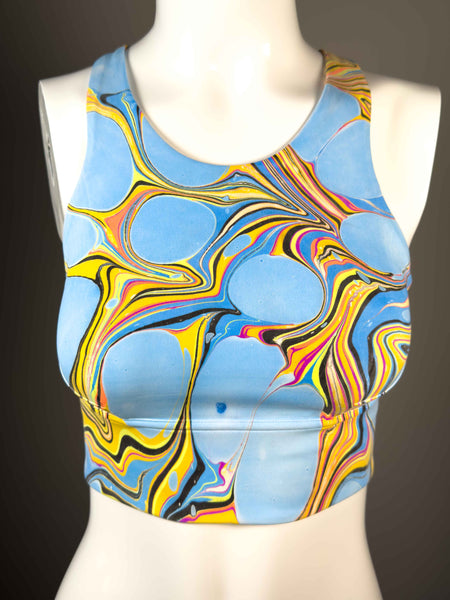 Size 4 LuluLemon Wunder Train Long-Line Bra (6)