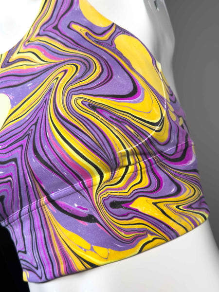 Size 4 LuluLemon Wunder Train Long-Line Bra (7)