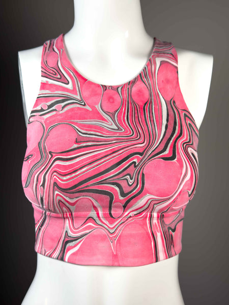 Size 4 LuluLemon Wunder Train Long-Line Bra (9)