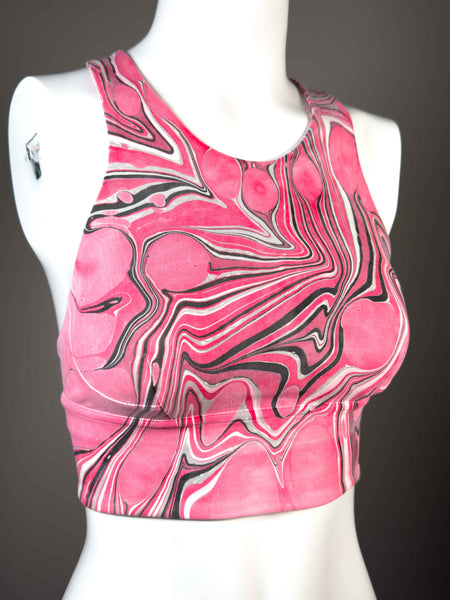 Size 4 LuluLemon Wunder Train Long-Line Bra (9)