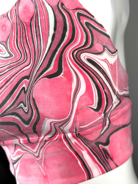 Size 4 LuluLemon Wunder Train Long-Line Bra (9)