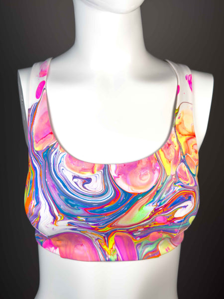 Size 4 LuluLemon Wunder Train Bra (25)