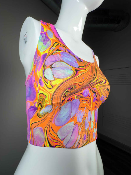 Size 4 LuluLemon Lab Stretch Cupro Cropped Tank (42)