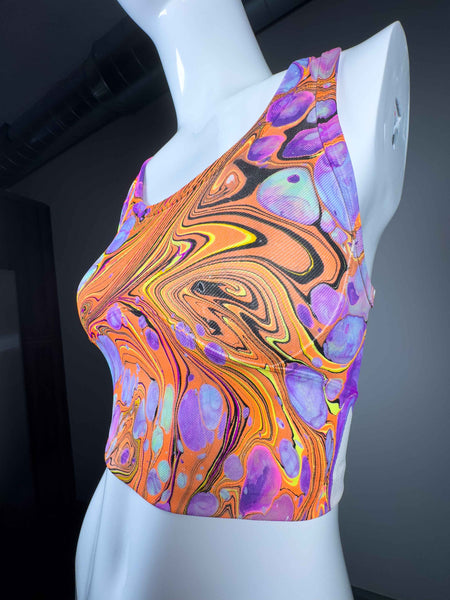 Size 4 LuluLemon Lab Stretch Cupro Cropped Tank (42)