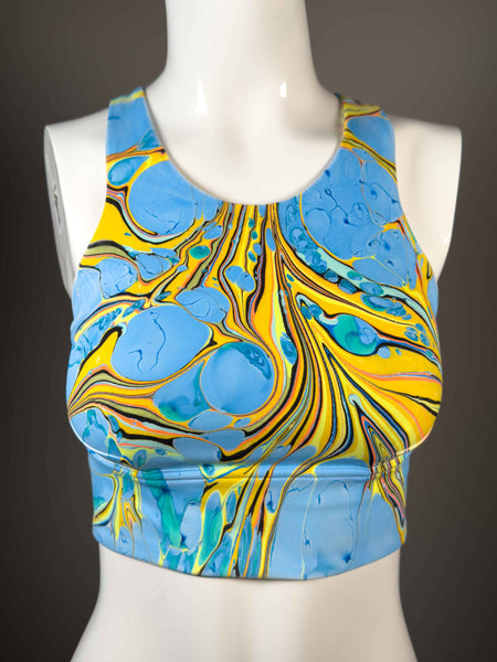 Size 6 LuluLemon Wunder Train Long-Line Bra (11)