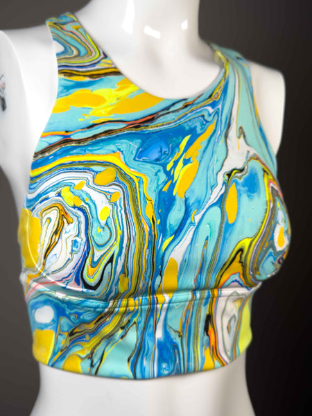 Size 6 LuluLemon Wunder Train Long-Line Bra (12)