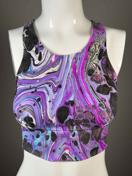 Size 6 LuluLemon Wunder Train Long-Line Bra (14)