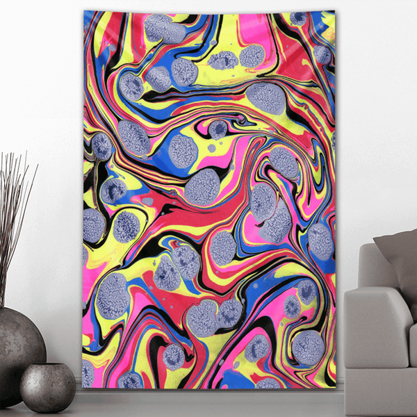 Wall Tapestry "Temporal Fusion"