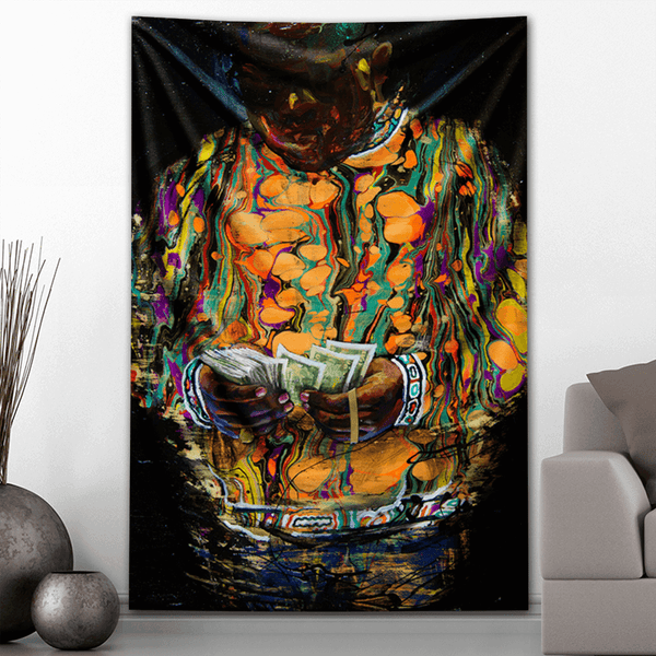 Wall Tapestry "Rolling Paper"