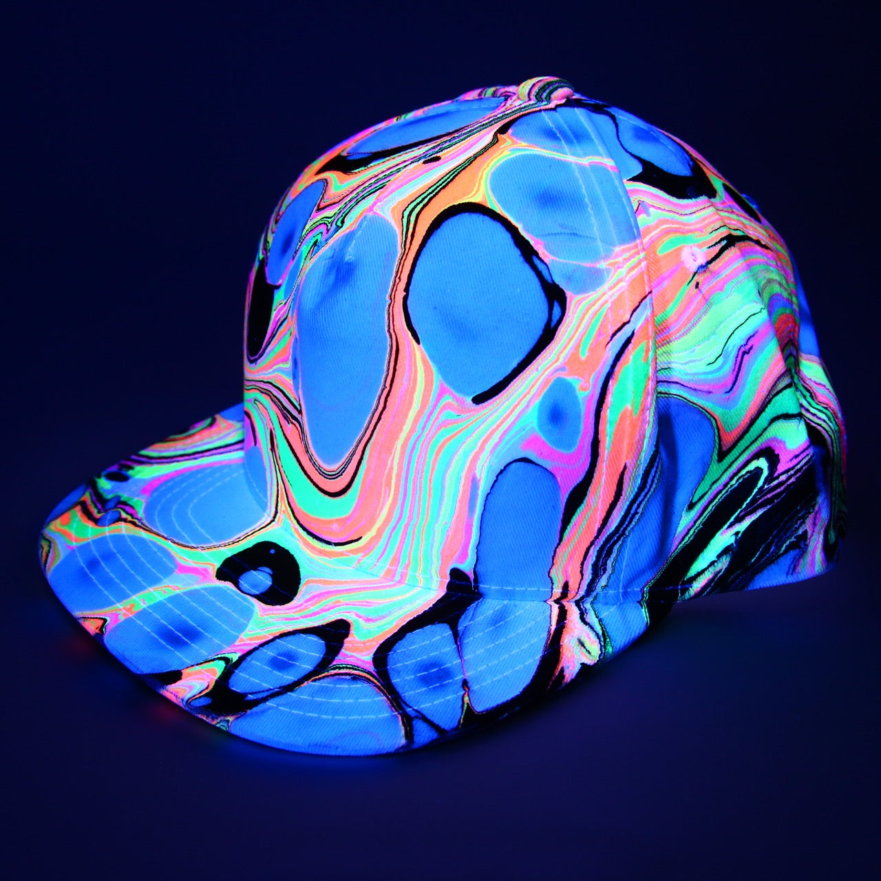 Painted Neon Snap Backs - BLVisuals