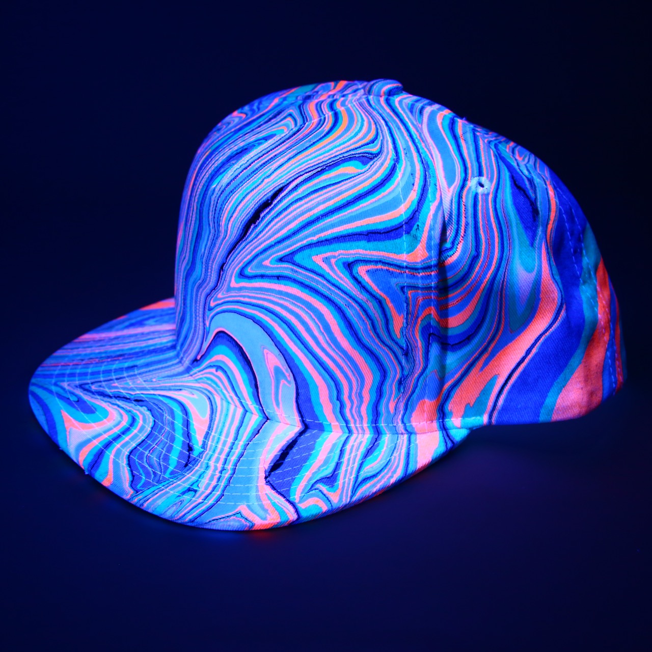 Painted Neon Snap Backs - BLVisuals