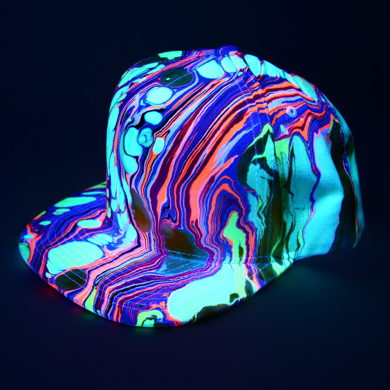 Painted Neon Snap Backs - BLVisuals