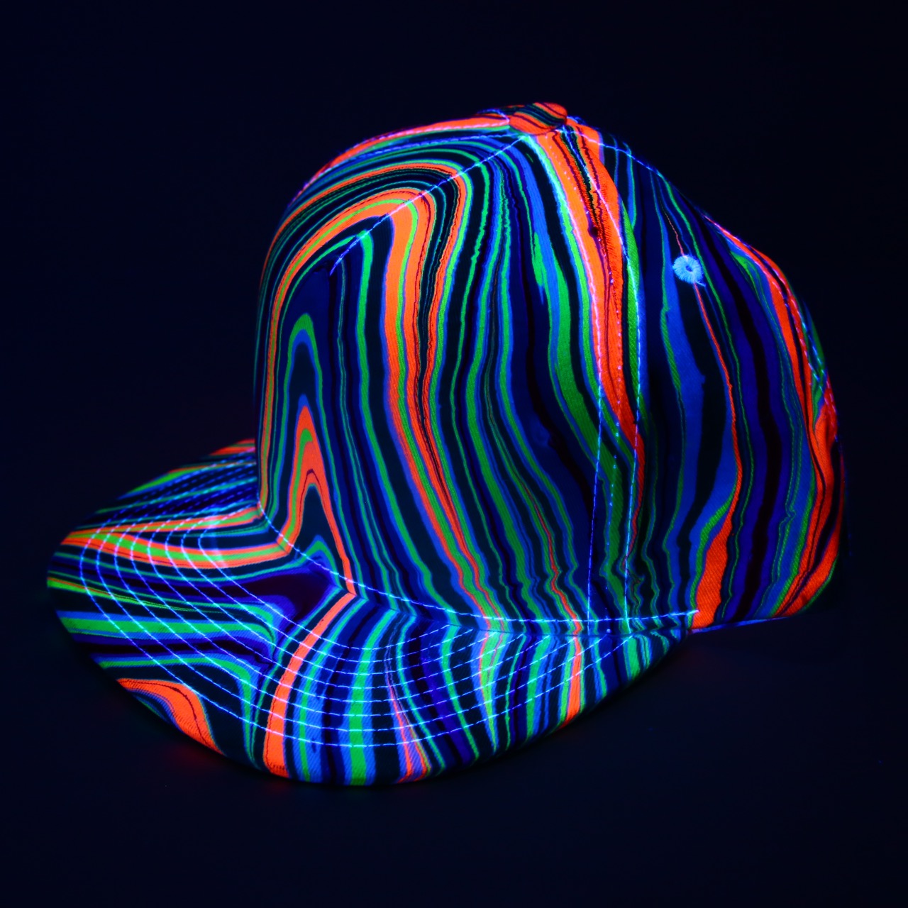 Painted Neon Snap Backs - BLVisuals