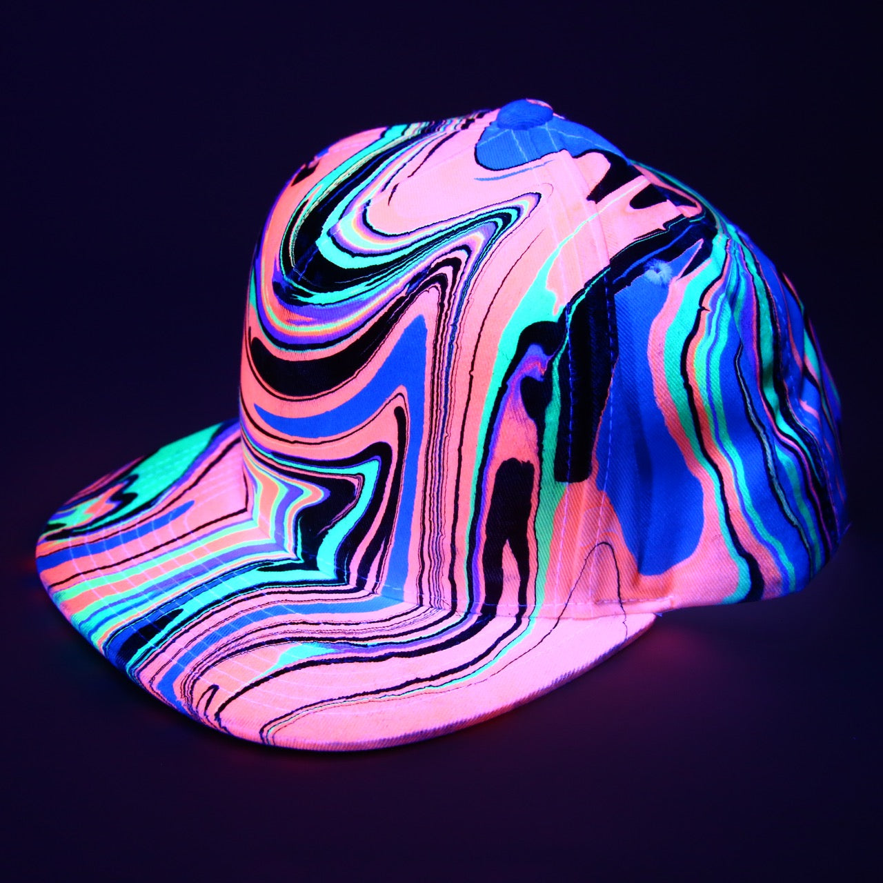 Painted Neon Snap Backs - BLVisuals