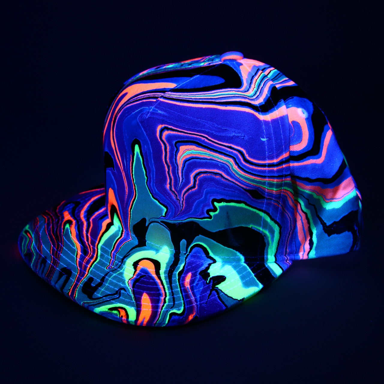 Painted Neon Snap Backs - BLVisuals