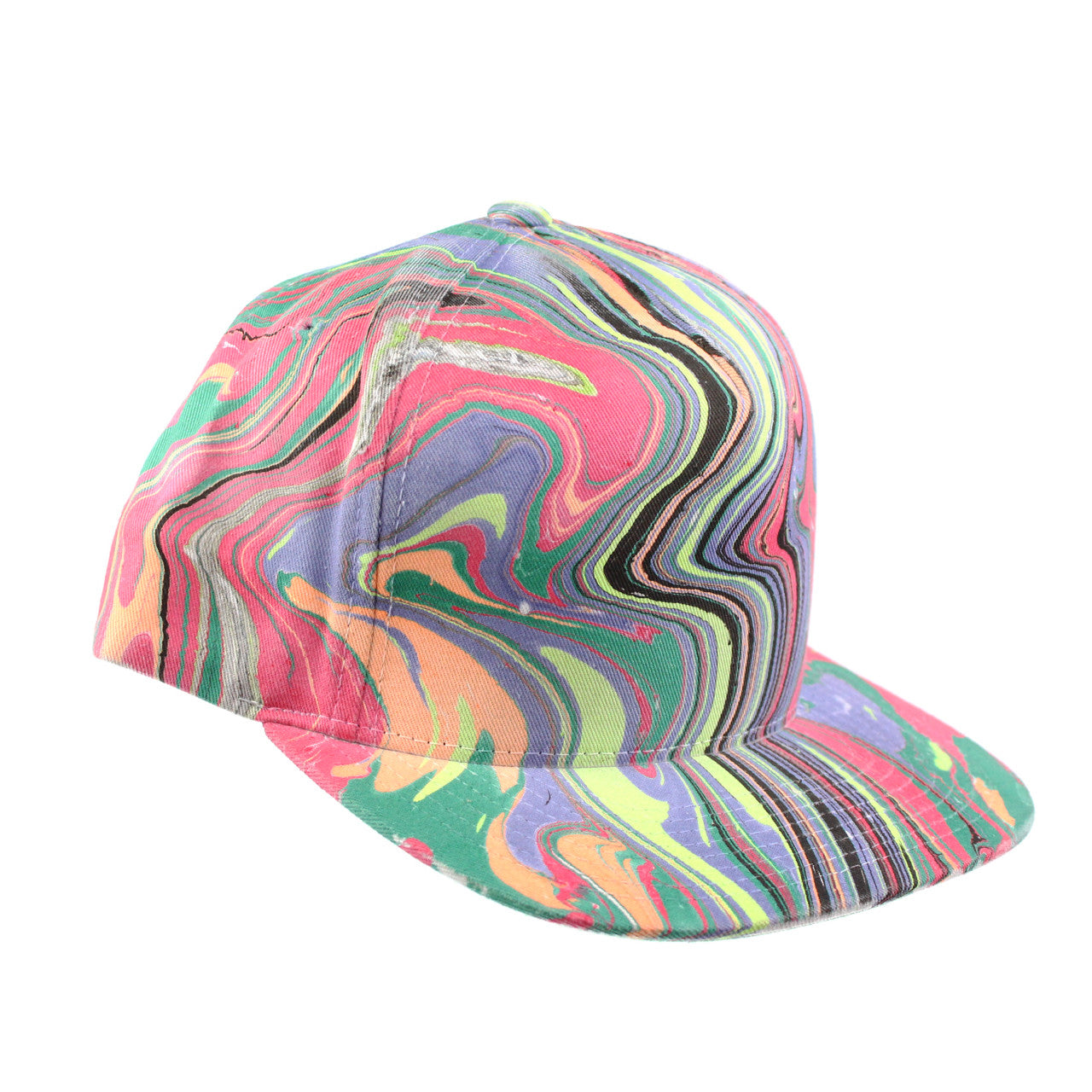 Painted Neon Snap Backs - BLVisuals
