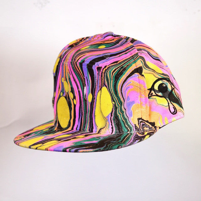 Painted Neon Snap Backs - BLVisuals