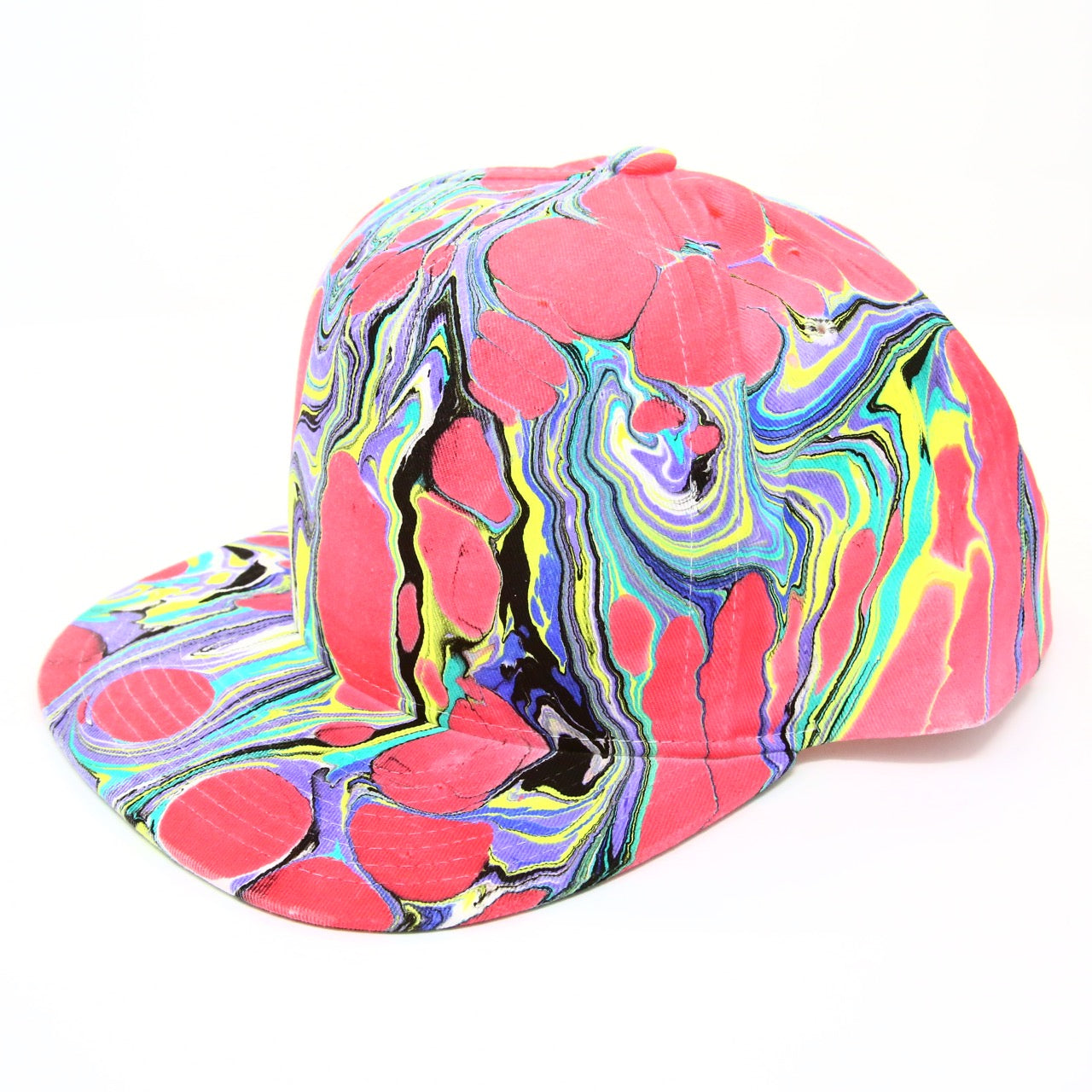 Painted Neon Snap Backs - BLVisuals