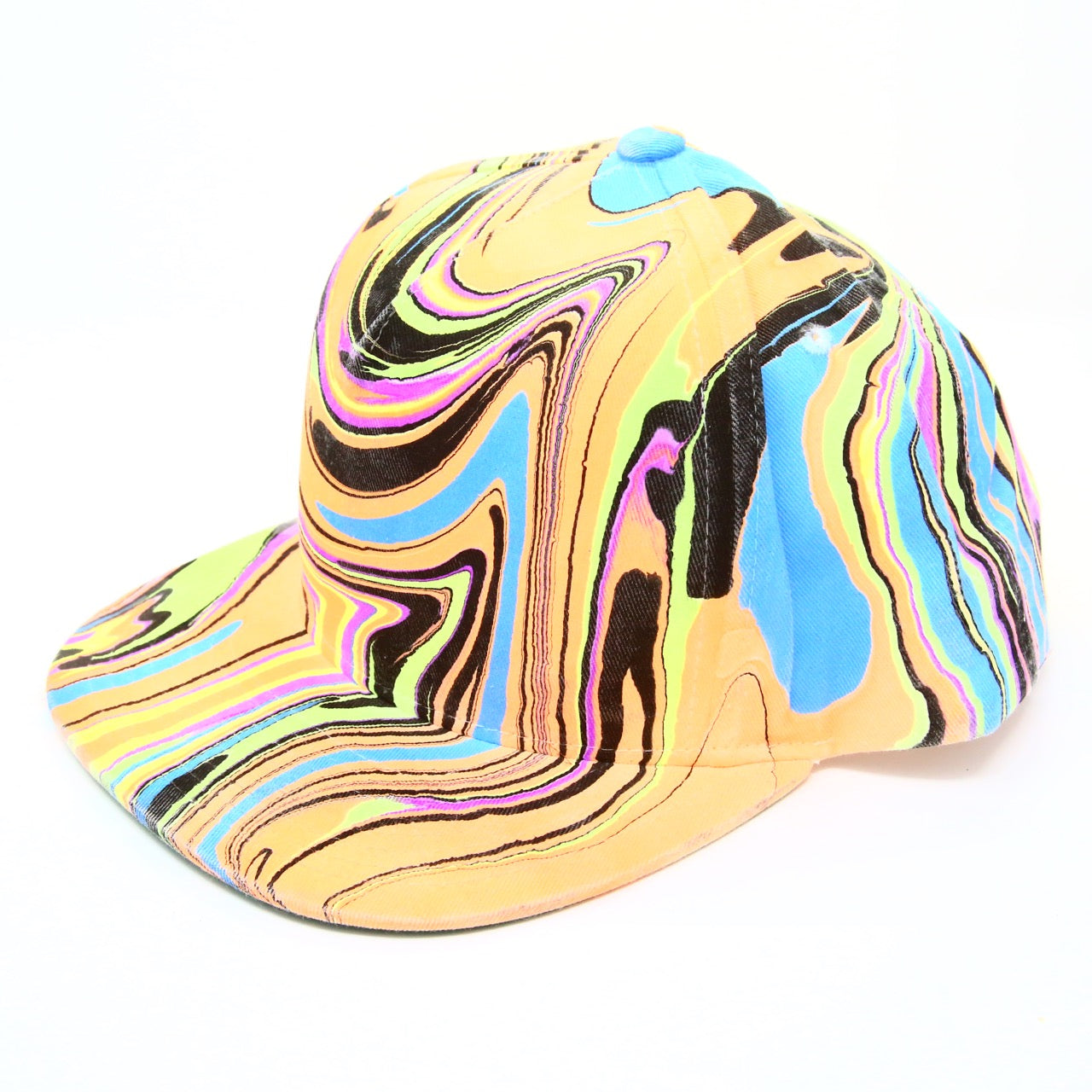 Painted Neon Snap Backs - BLVisuals